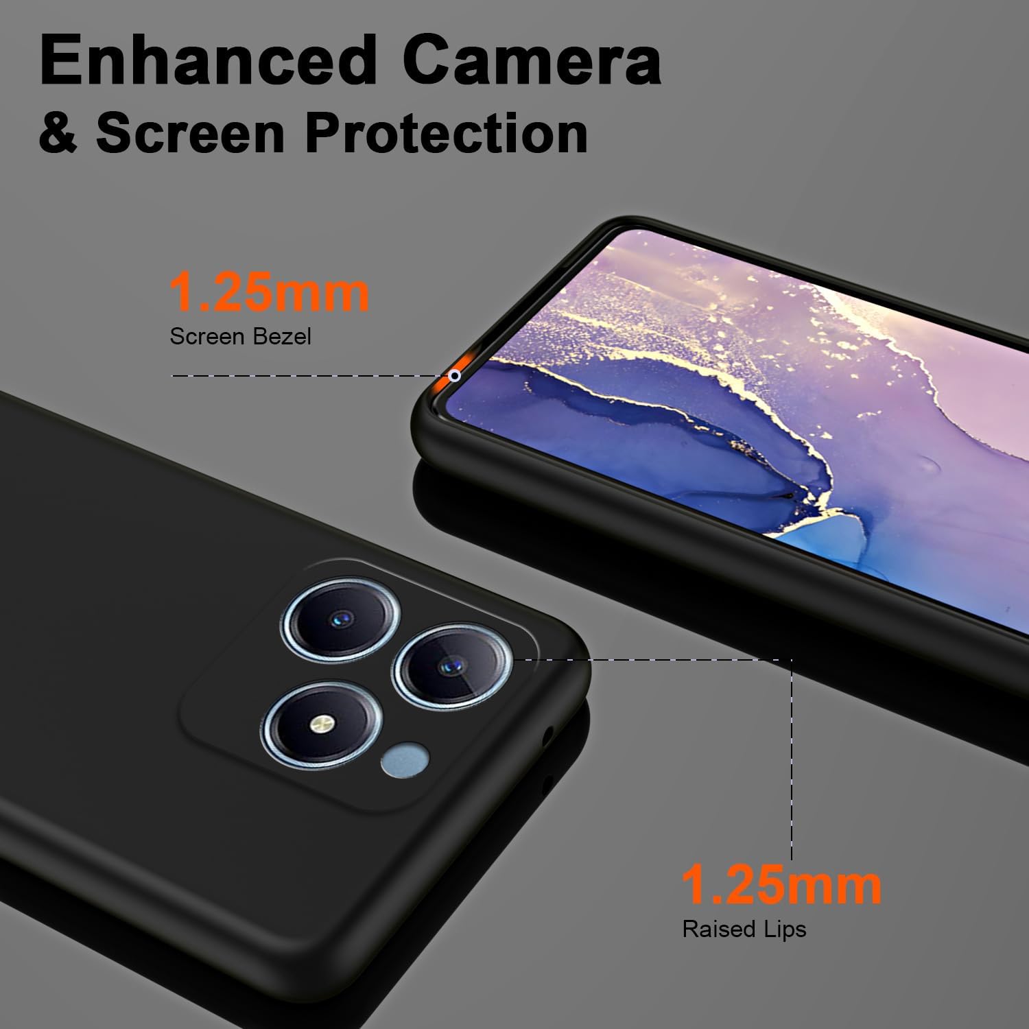 Flexible Liquid Silicone Case  - Realme C67 评论和价格