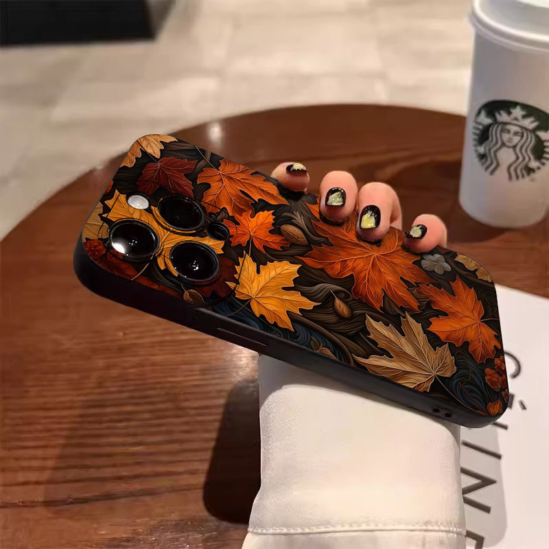 Autumn Maple Leaves Pattern Ph - Xiaomi Poco X6 评论和价格