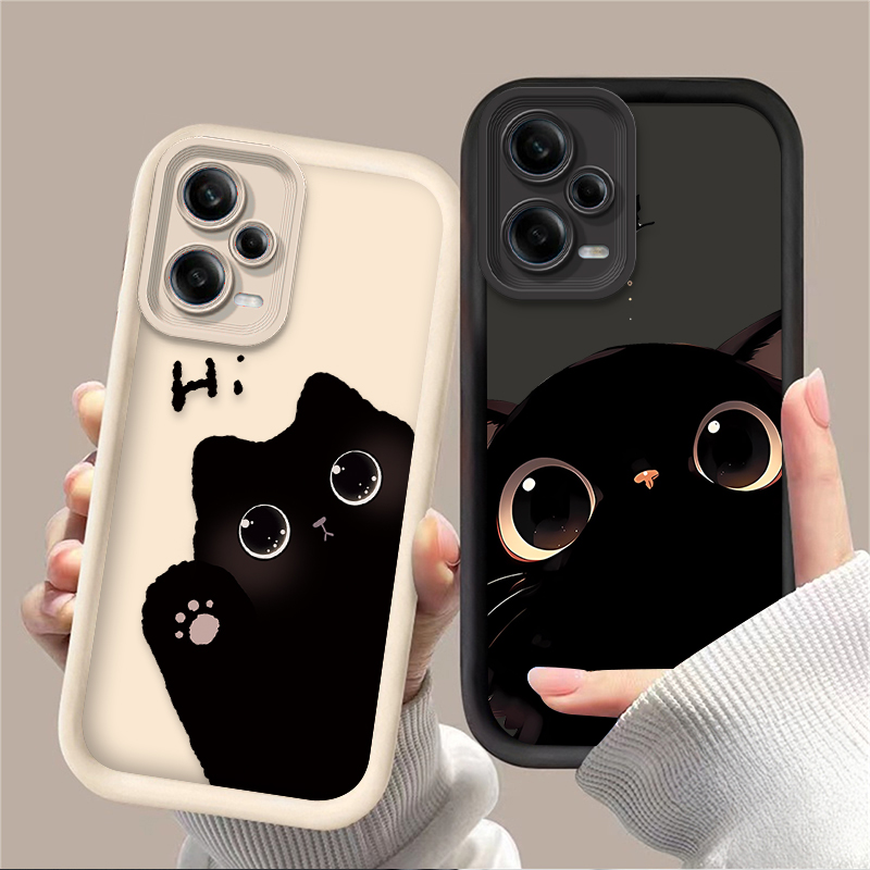 Lovely Big Eyed Cat Phone Case - Xiaomi Redmi Note 13 评论和价格