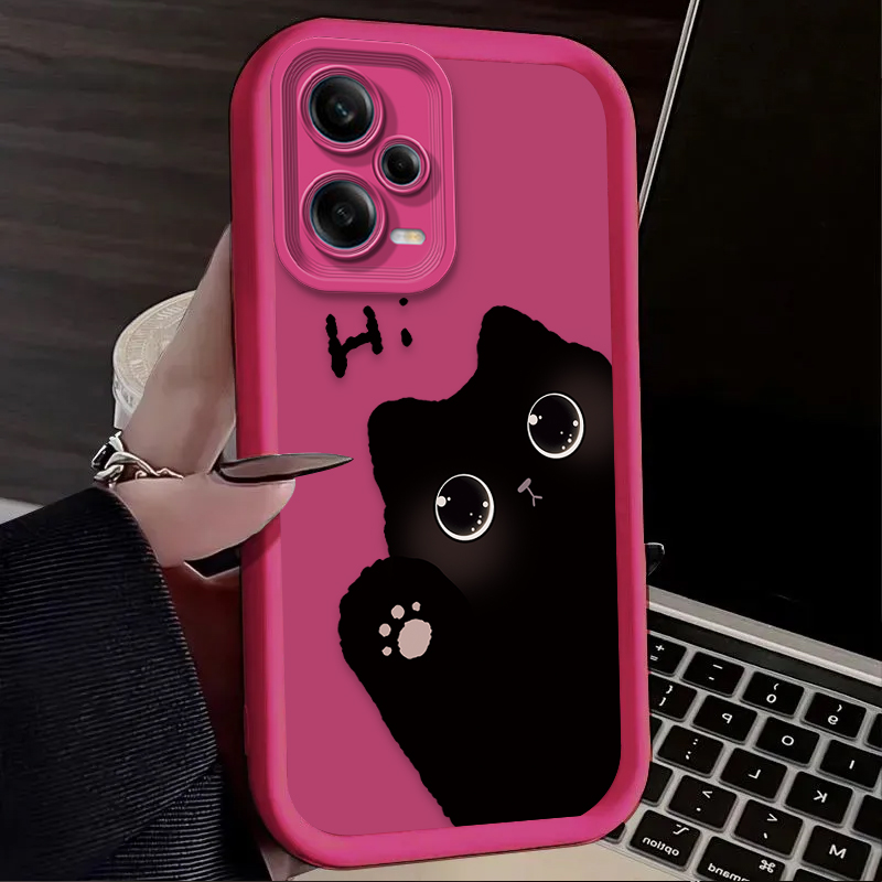 Lovely Big Eyed Cat Phone Case - Xiaomi Redmi Note 13 评论和价格
