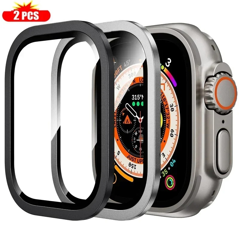 2PCS Tempered Glass for Apple  - Smartwatch Screen Film 评论和价格