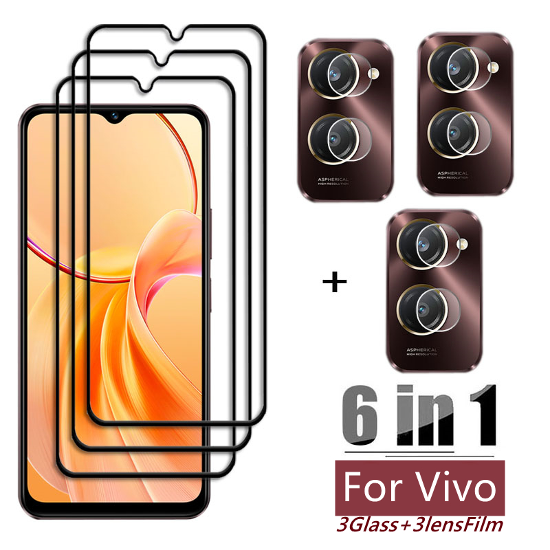 6in1 Glass For Vivo Y28s Full  - Vivo Y28 评论和价格