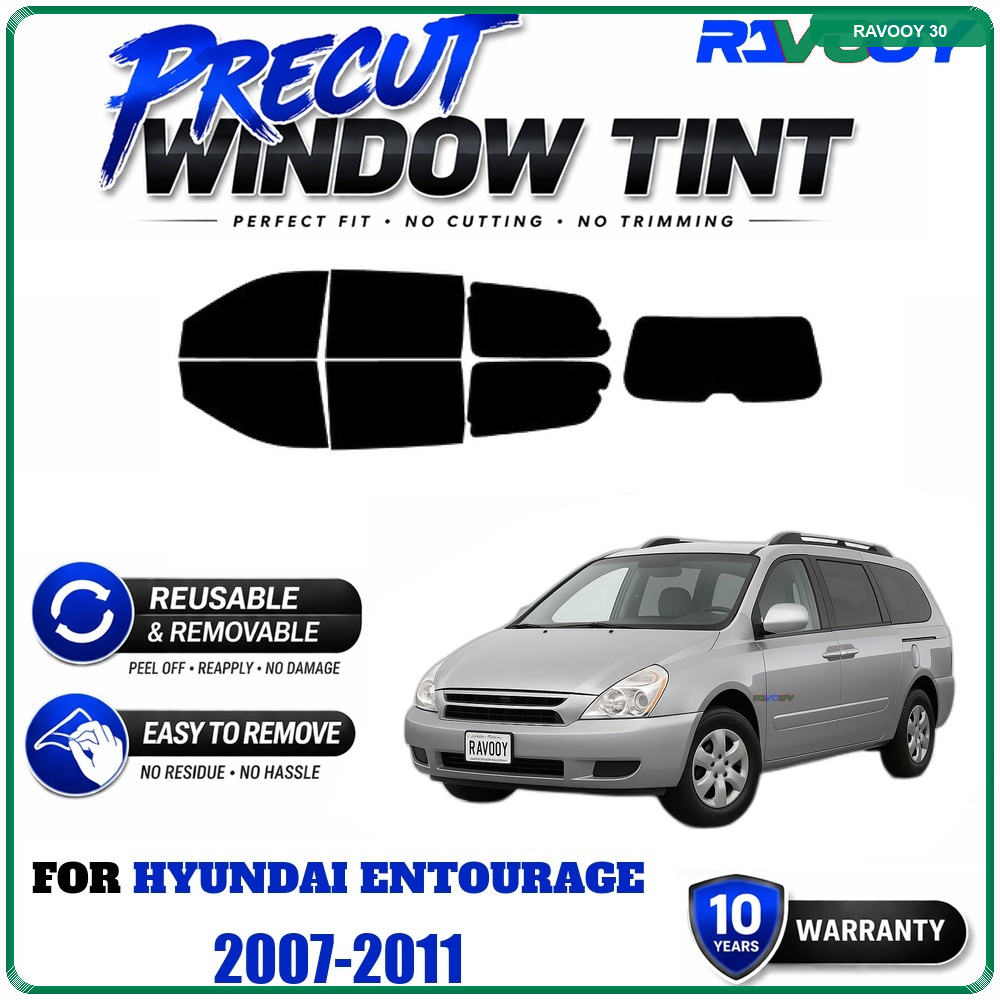 RAVOOY Precut Window Tint, Reu - Air Bubble Remover 评论和价格