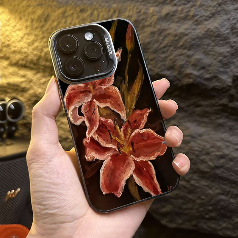 Oil Painting Lily Flower Retro - Xiaomi Poco X6 评论和价格