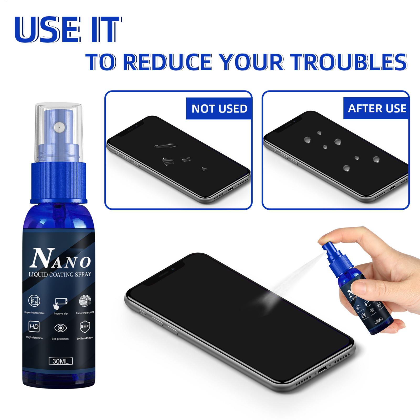 Phone Coating Spray Liquid Pro - Oleophobic Coating Spray 评论和价格
