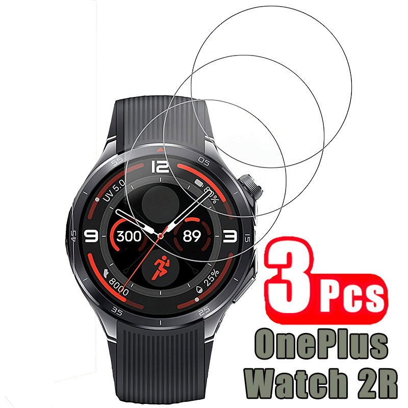 3PCS 9H Tempered Glass Screen  - Smartwatch Screen Film 评论和价格