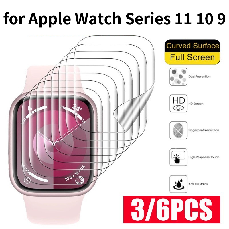 6pcs Screen Protector Film for - Smartwatch Screen Film 评论和价格